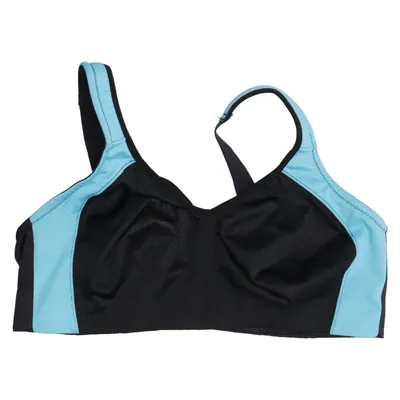 Sport-bh (Zwart, Blauw) van Nice Size Elastaan, Polyamide