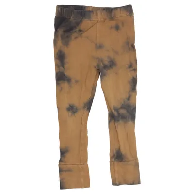 Leggings (Brun, Svart) från The Simple Folk Elastan, Ekologisk bomull