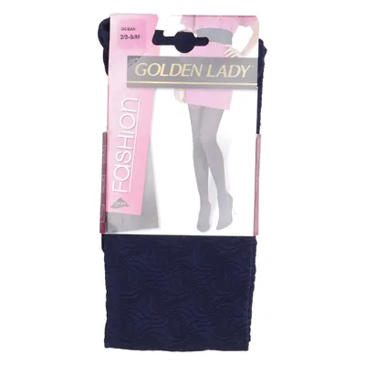Nylon panty (Blauw) van Golden Lady