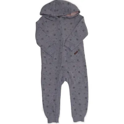 Rompers (Gray) from Premium Apparel by Lupilu Cotton, Polyester