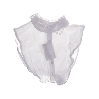 Skjortkrage (Vit) från Laura Torelli Bomull