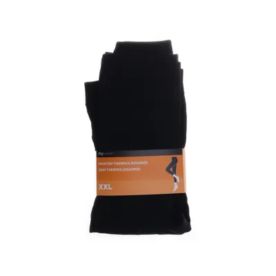 Leggings (Black) from MyWear Elastane, Polyester