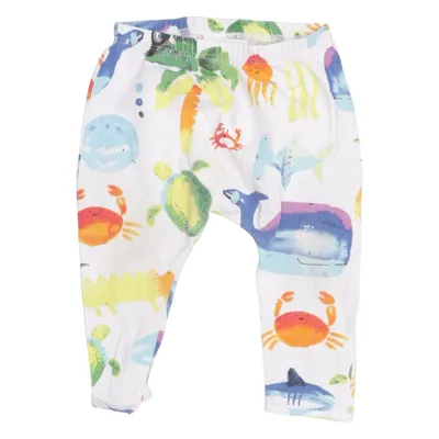 Leggings (White, Multicolored) from Next Baby Cotton, Elastane