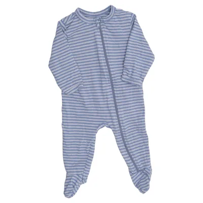 Rompers (Blue, White) from Vertbaudet Cotton