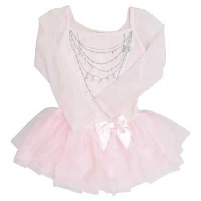 Dansedragt (Pink) fra Capezio Bomuld, Elastan, Polyester