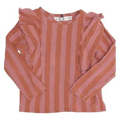 Top (Pink, Brown) from Mini Rodini Elastane, Organic cotton