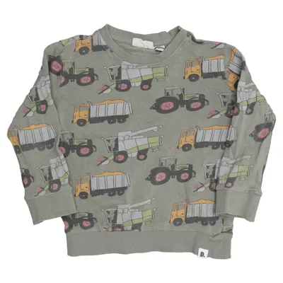 Sweatshirt (Green, Multicolored) from D.M.D by Denim Day Organic cotton
