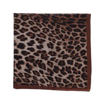 Halsdoek (Beige, Zwart, Bruin) van Mango Polyester
