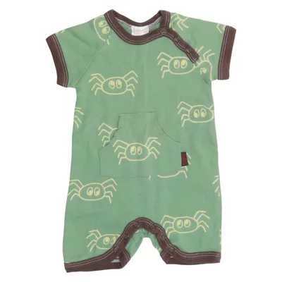 Sparkedragt (Grøn, Brun, Gul) fra Baby by Lindex Bomuld