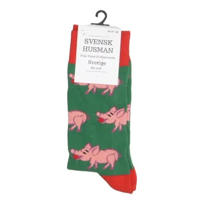 Chaussettes (Vert, Multicolore) de Svensk Husman