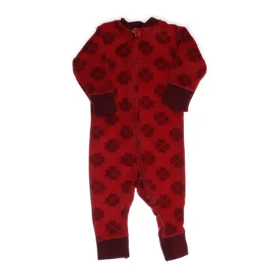 Sparkdräkt (Röd) från Duns Sweden Ekologisk bomull, Polyester