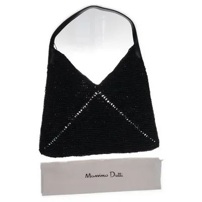 Axelremsväska (Svart) från Massimo Dutti