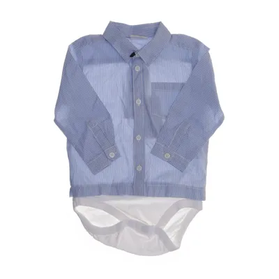 Body (Blå, Vit) från KappAhl Bomull