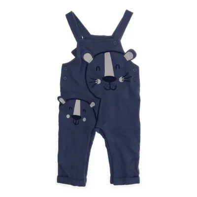 Tuinbroek (Blauw) van Fs Mini Klub Katoen, Elastaan