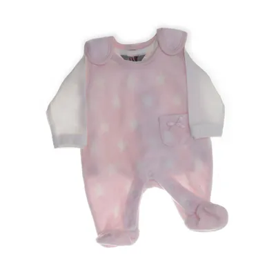 Sparkdräkt (Rosa, Vit) från Kanz Bomull, Polyester