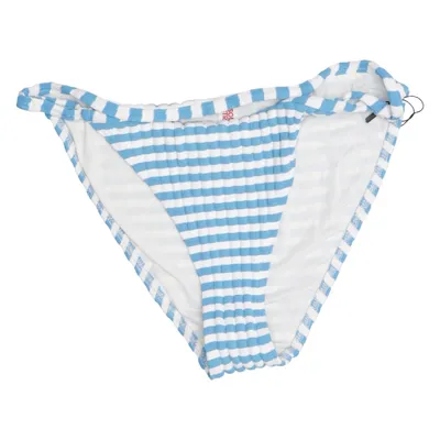 Bikiniunderdel (Blå, Vit) från Solid & Striped Elastan, Polyamid