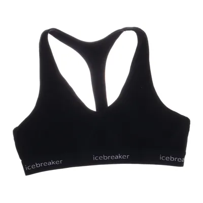 Sports bra (Black) from Icebreaker Elastane, Nylon, Wool