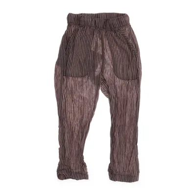 Bukser (Brun, Beige) fra Zara Bomuld, Linned, Viscose