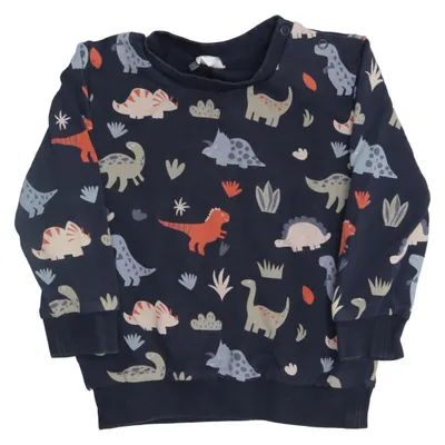 Sweatshirt (Blue, Multicolored) from Topomini Cotton, Elastane