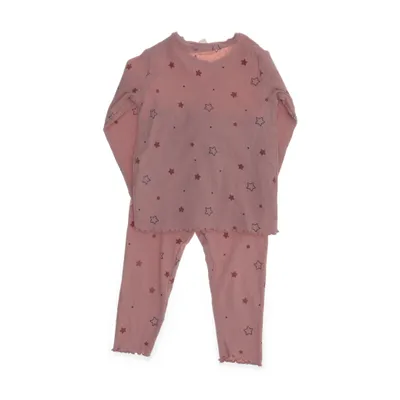 Pyjama (Roze) van Zara Katoen, Elastaan