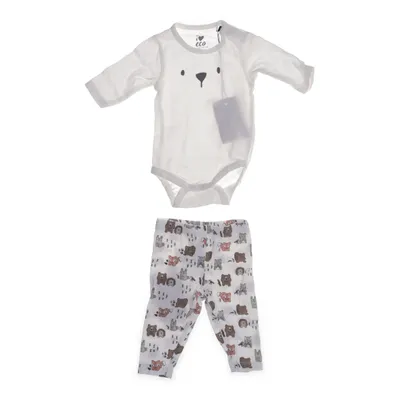 Set (Vit, Flerfärgad) från ICA I Love Eco Ekologisk bomull, Elastan