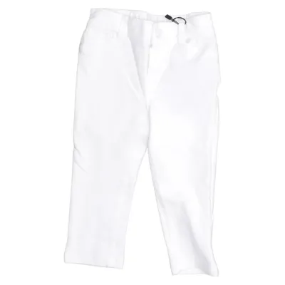 Pants (White) from BabyGap Cotton, Elastane