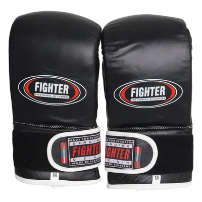 Gants de boxe (Noir) de Fighter