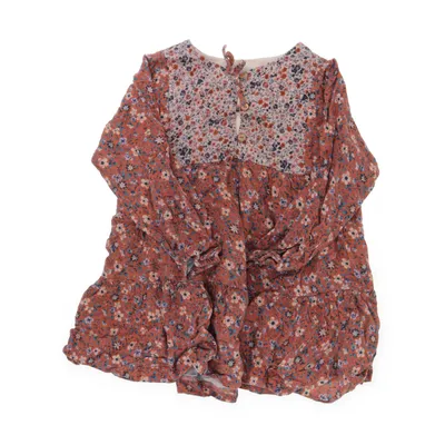 Jurk (Rood, Meerkleurig) van Zara Baby Katoen