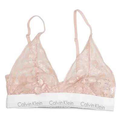 Bralette (Beige) fra Calvin Klein Elastan, Polyamid