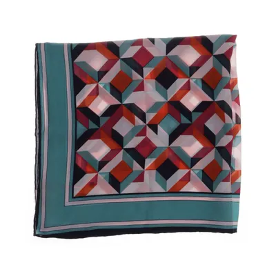 Scarf (Turkos, Flerfärgad) från Beck Söndergaard Silke