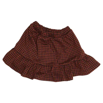 Rock (Braun, Schwarz) von Zara Baumwolle, Elasthan, Polyester