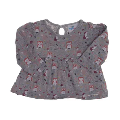 Kleid (Grau, Mehrfarbig) von Topomini Bio-Baumwolle