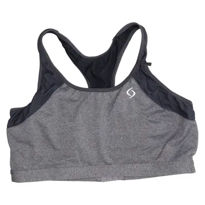 Brassière (Gris, Noir) de Moving Comfort Élasthane, Polyamide, Polyester
