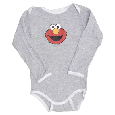 Body (Grau) von Sesame Street Bio-Baumwolle, Viskose