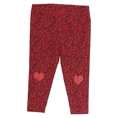 Leggings (Röd) från ICA I Love Eco Elastan, Ekologisk bomull
