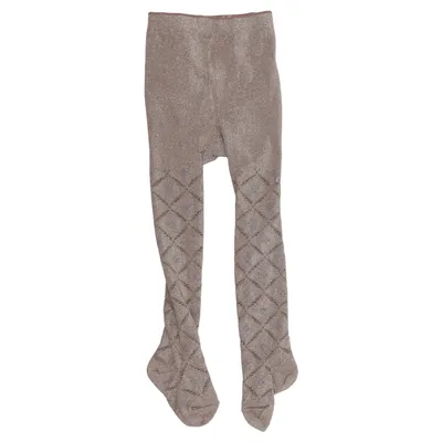 Collants polaires (Marron) de MP Denmark Élasthane, Fibre métallique, Polyamide, Laine