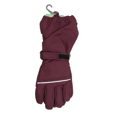 Handsker (Lilla, Sort) fra Polarn O. Pyret Polyester
