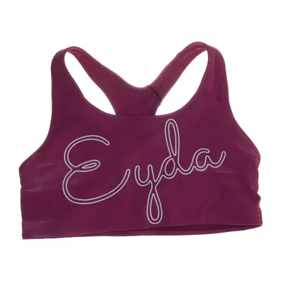 Brassière (Violet, Blanc) de EYDA Élasthane, Polyamide