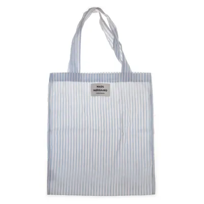 Canvas bag (Blue, White) from Mads Nørgaard Copenhagen