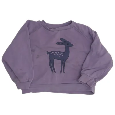 Sweatshirt (Purple) from Arket Cotton