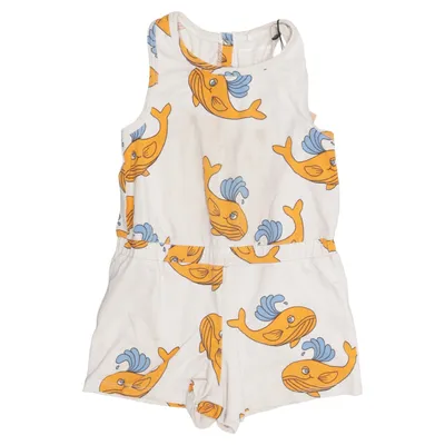 Sparkdräkt (Beige, Orange, Blå) från Mini Rodini Bomull, Elastan