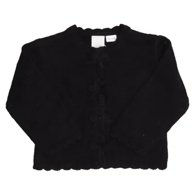 Cardigan (Zwart) van Zara Acryl, Polyamide, Wol