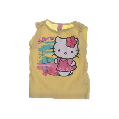 Top (Geel, Meerkleurig) van Hello Kitty by C&A Katoen
