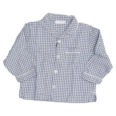 Pyjamasskjorta (Blå, Vit) från The Little White Company Bomull