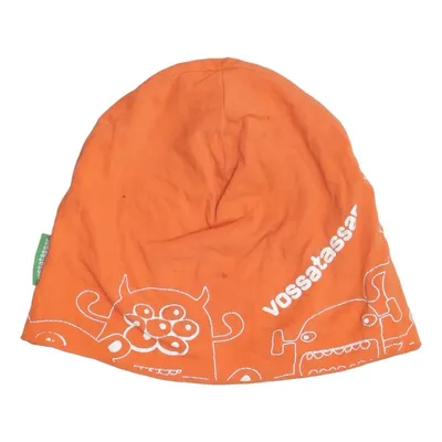Beanie (Oranje) van Vossatassar Katoen, Elastaan