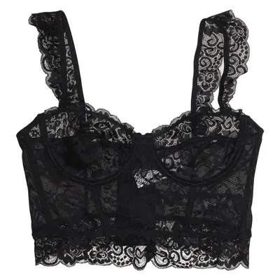 Bustier (Wide Strap Lace Cup Corset) from NA-KD Elastane, Polyamide