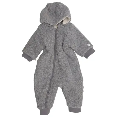 Barboteuse (Gris) de Lindex Baby Polyester, Laine