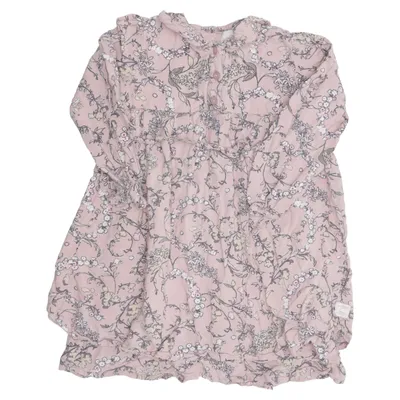 Dress (Pink, Multicolored) from Creamie Cotton, Viscose