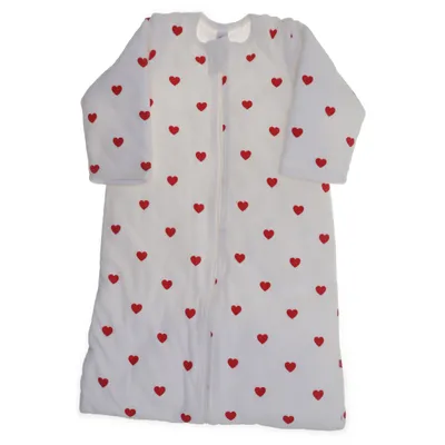 Swaddle sack (White, Red) from Baby Club Cotton, Polyester