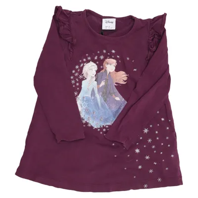 Klänning (Lila) från Disney Lindex Bomull, Elastan